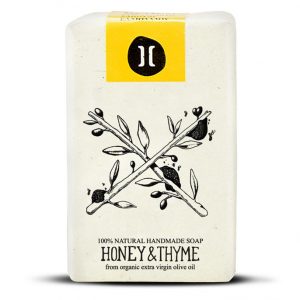 Helleo honey and thyme handmade organic soap
