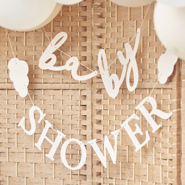 Γιρλάντα Συννεφάκια 'Baby Shower'